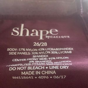 26/28 Cacique shapeware